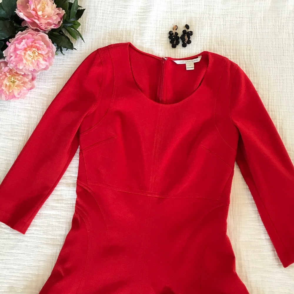 Red dress (Diane Von Furstenberg)